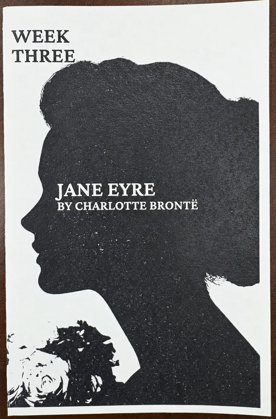 Week Three packet cover for Jane Eyre by Charlotte Brontë